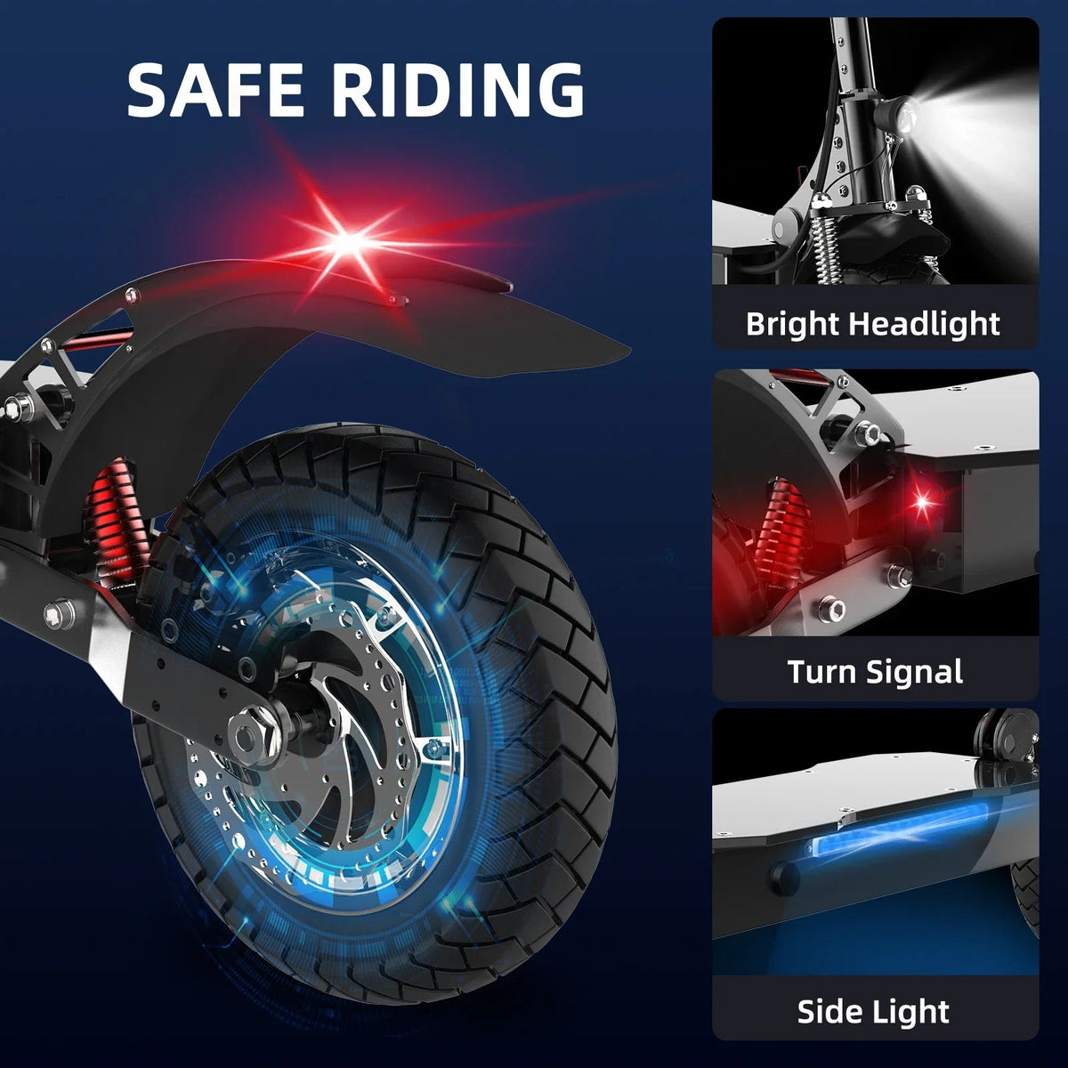 AJOOSOS X750 Electric Scooter Adults 52V 1600W 2500W Rear Motor 3 Speed Gear 65km/h 75km электросамокат E Scooter AXSSIBLZ