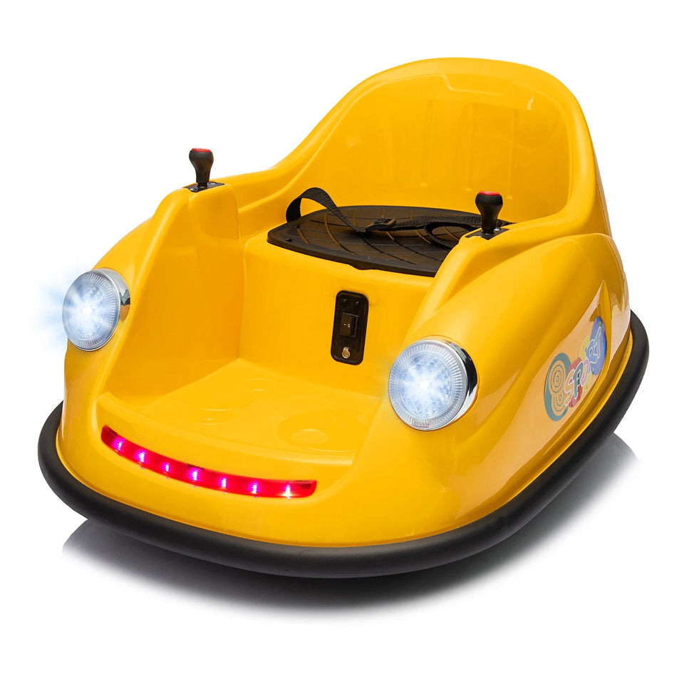 Bumper Cars For Toddlers, Electric Kids Ride On Bumper Car Gift, 12V Battery Ride On Car With Parent Remote Control AXSSIBLZ