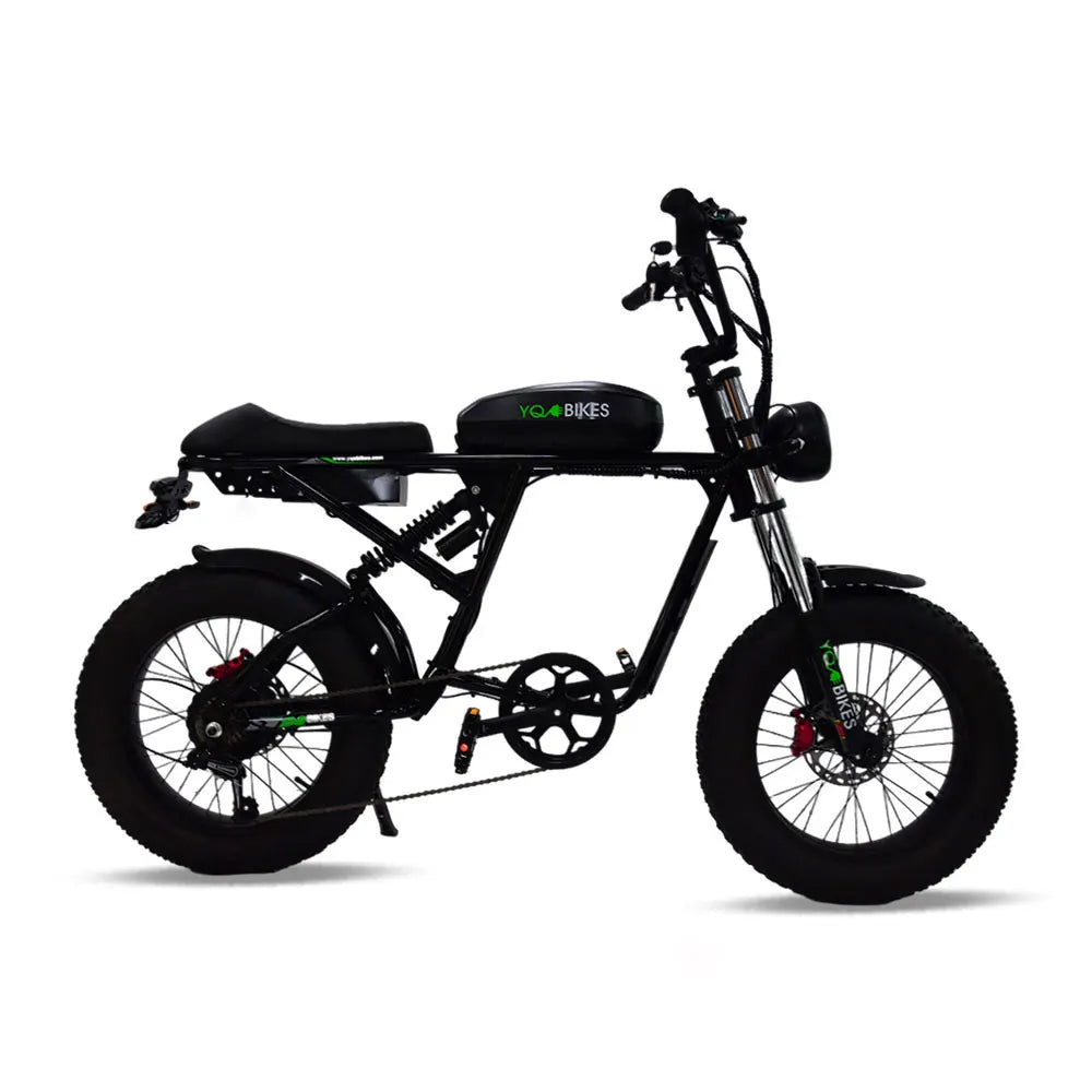 R1 SurgeRider 2000W Full-Suspension Hydraulic Brake Electric Off-Road Bike (37MPH Speed) MTB AXSSIBLZ