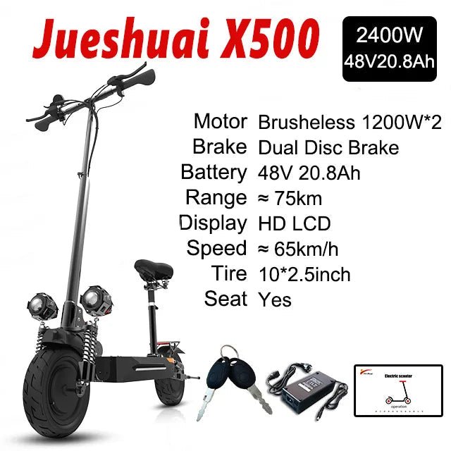 [8 models]10/11 Inch 48V-72V 1000W-6000W Electric Scooter 50-85km/h Fast E Scooter Off Road Electric Kick Scooter Foldable Adult AXSSIBLZ