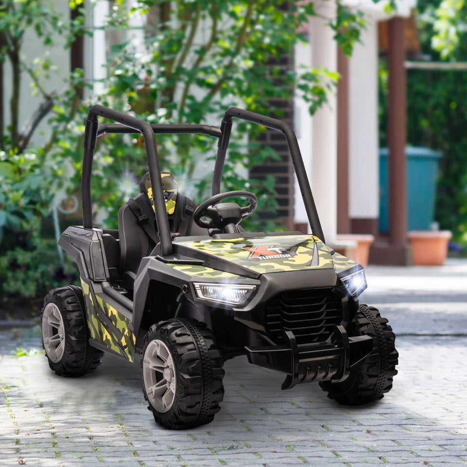 12V Kids Electric Car with Parent Remote Control, Spring Suspension AXSSIBLZ