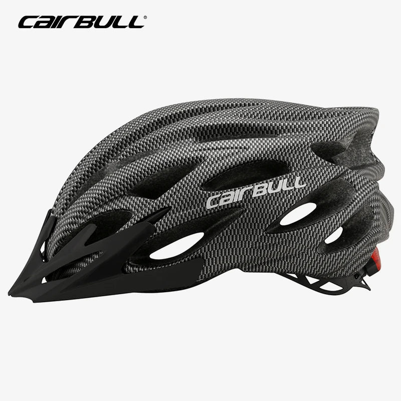 Lightweight Bicycle Helmet MTB Mountain Road Comfortable Breathable Led Safety Bike Helmets Men Women Detachable Goggles 54-62CM AXSSIBLZ
