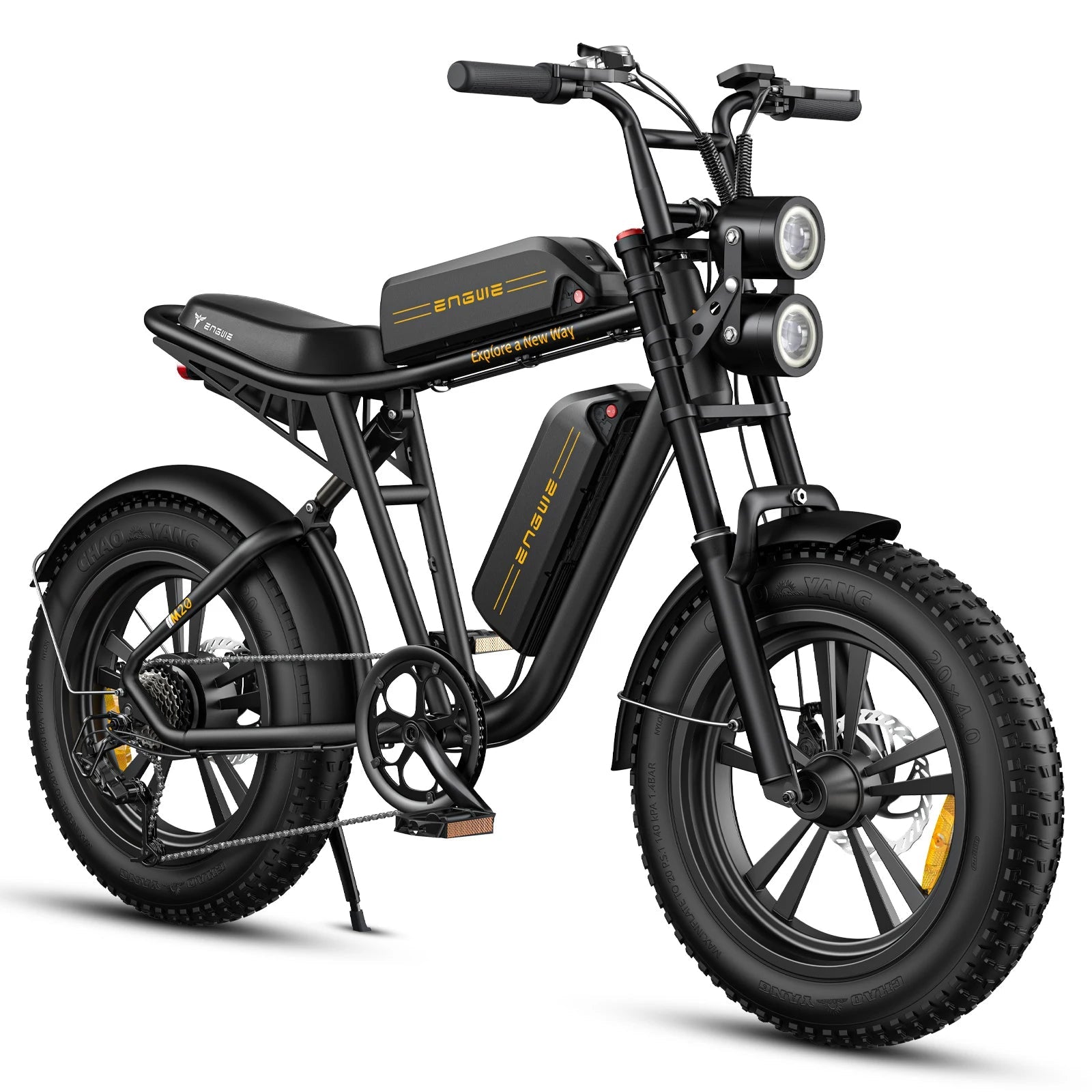 ENGWE 750W Electric Bike, Dual 48V 13Ah Batteries , 28MPH Speed, 150 KM Max Range, Shimano 7 Gears, Ideal for All Terrains AXSSIBLZ