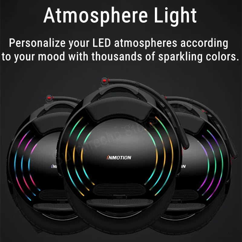 Original INMOTION V10F Self Balance Scooter 84V 960Wh Battery 2000W Motor Unicycle 40km/h Speed with APP Smart Monowheel EUC AXSSIBLZ