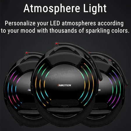 Original INMOTION V10F Self Balance Scooter 84V 960Wh Battery 2000W Motor Unicycle 40km/h Speed with APP Smart Monowheel EUC AXSSIBLZ