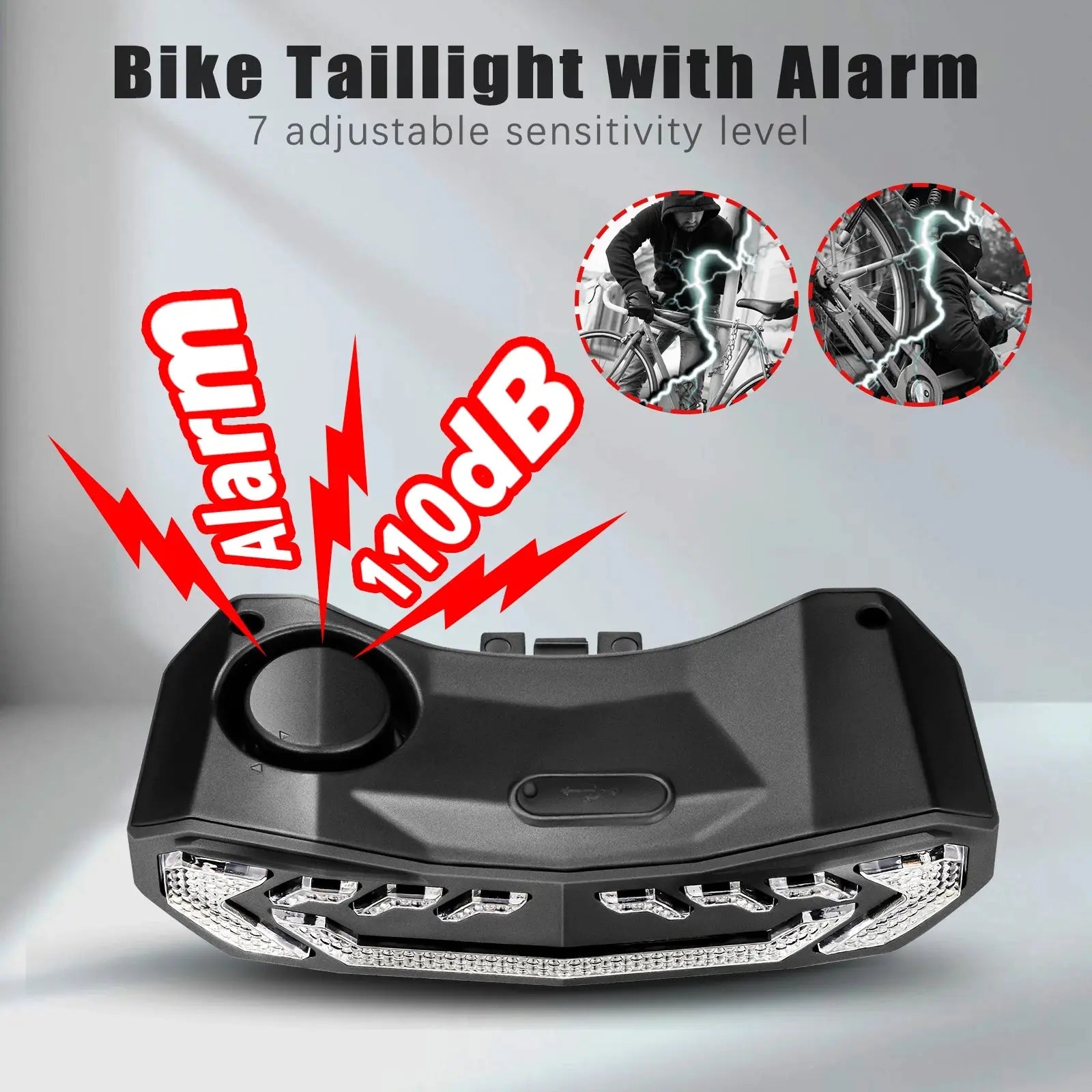 WSDCAM Waterproof Anti-theft Sensitive Bicycle Security Alarm - AXSSIBLZ