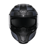 Motorcycle Helmet Dual Visor Modular Flip up Full Face Helmet for Adult Men and Women DOT ECE Approved AXSSIBLZ