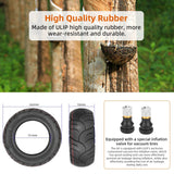 ULIP 11 Inch 90/60-6 Road Tubeless Tire For Electric Scooter City Road Vacuum Tire Widened Wear-resistant Non-slip Tyre Parts AXSSIBLZ