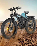 B1 Dual Motor 48v 22.4ah Battery 26 Inch ThunderDrive 2000W All-Terrain Hydraulic Brake Electric Bike AXSSIBLZ