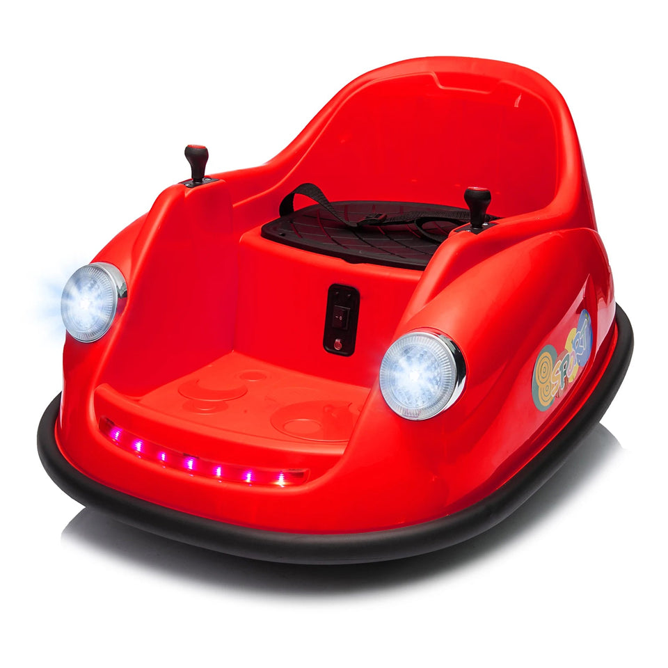 Bumper Cars For Toddlers, Electric Kids Ride On Bumper Car Gift, 12V Battery Ride On Car With Parent Remote Control AXSSIBLZ