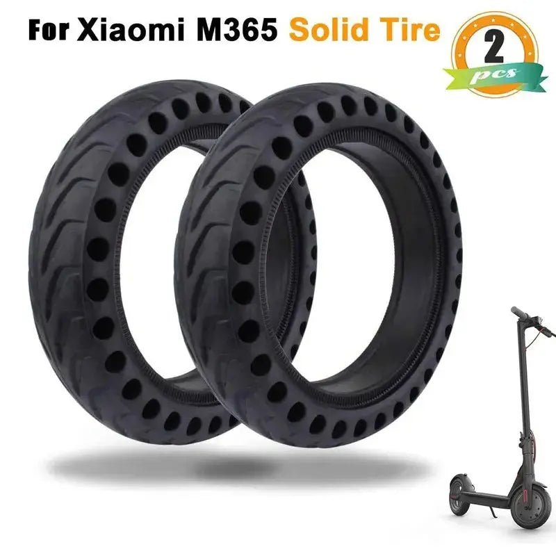 Solid Tire Electric Scooter 8.5 inches Rubber Tire 8.5'' Wheel - AXSSIBLZ