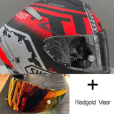 Motorcycle helme Full Face shoei X14 isle of man TT X-Sprit 3 RED  Motocross Racing Motobike Riding Helmet Casco De Motocicleta AXSSIBLZ