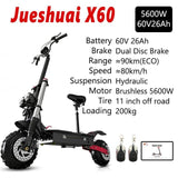 [8 models]10/11 Inch 48V-72V 1000W-6000W Electric Scooter 50-85km/h Fast E Scooter Off Road Electric Kick Scooter Foldable Adult AXSSIBLZ