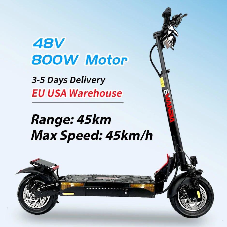EU US USA Warehouse Foldable 2 Wheel Portable Mobility Electric Scooter 800w For Adult AXSSIBLZ