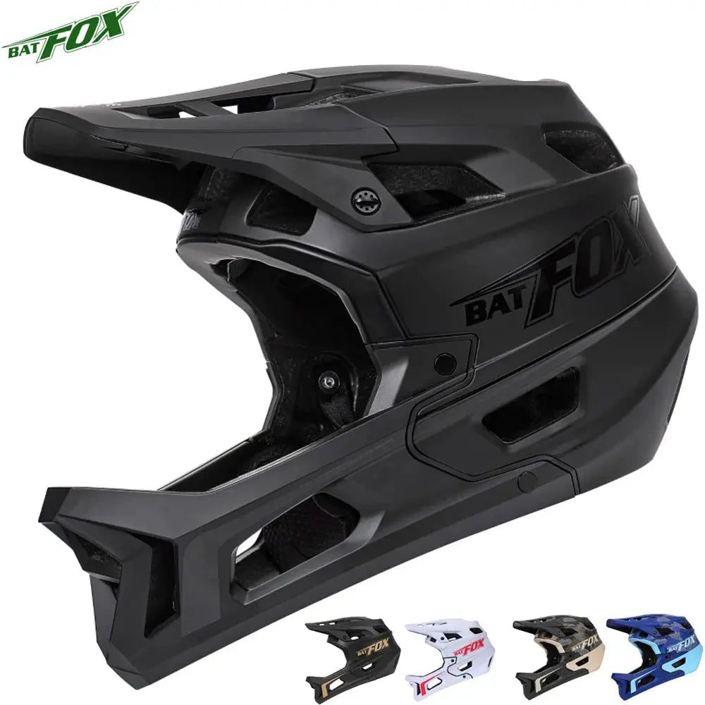 BATFOX Full Face Downhill Bicycle Helmet - AXSSIBLZ