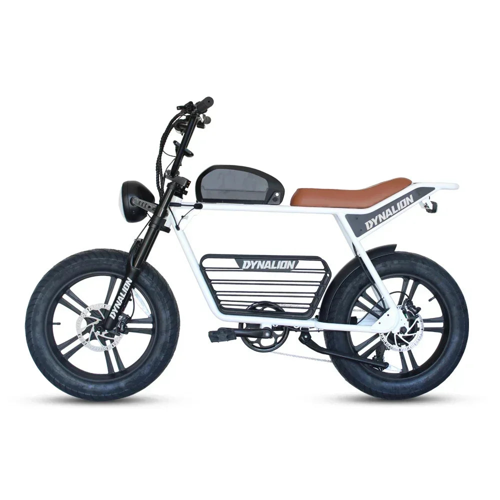 K7-2 RetroPower 48V 1000W Hybrid Electric Bike – Conquer Roads, Dirt, and Mountains AXSSIBLZ