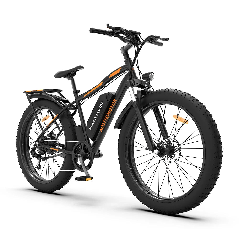 S07-B 750W Electric Mountain Bike – 48V 13Ah Lithium Battery, All-Terrain Power for Adventurous Rides AXSSIBLZ