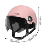 Motorcycle Helmet for Men Women Classic Retro Scooter Half Helmet Ultralight Cycling Helmet MTB Bike Bicycle Motorcycle Helmet AXSSIBLZ