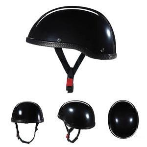 Motorcycle Helmet hat Unisex All-Season E-Bike Helmet  Coverage with 3C Certification & HD Visor for Summer Riding AXSSIBLZ