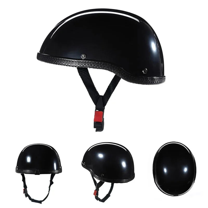 Motorcycle Helmet hat Unisex All-Season E-Bike Helmet  Coverage with 3C Certification & HD Visor for Summer Riding AXSSIBLZ