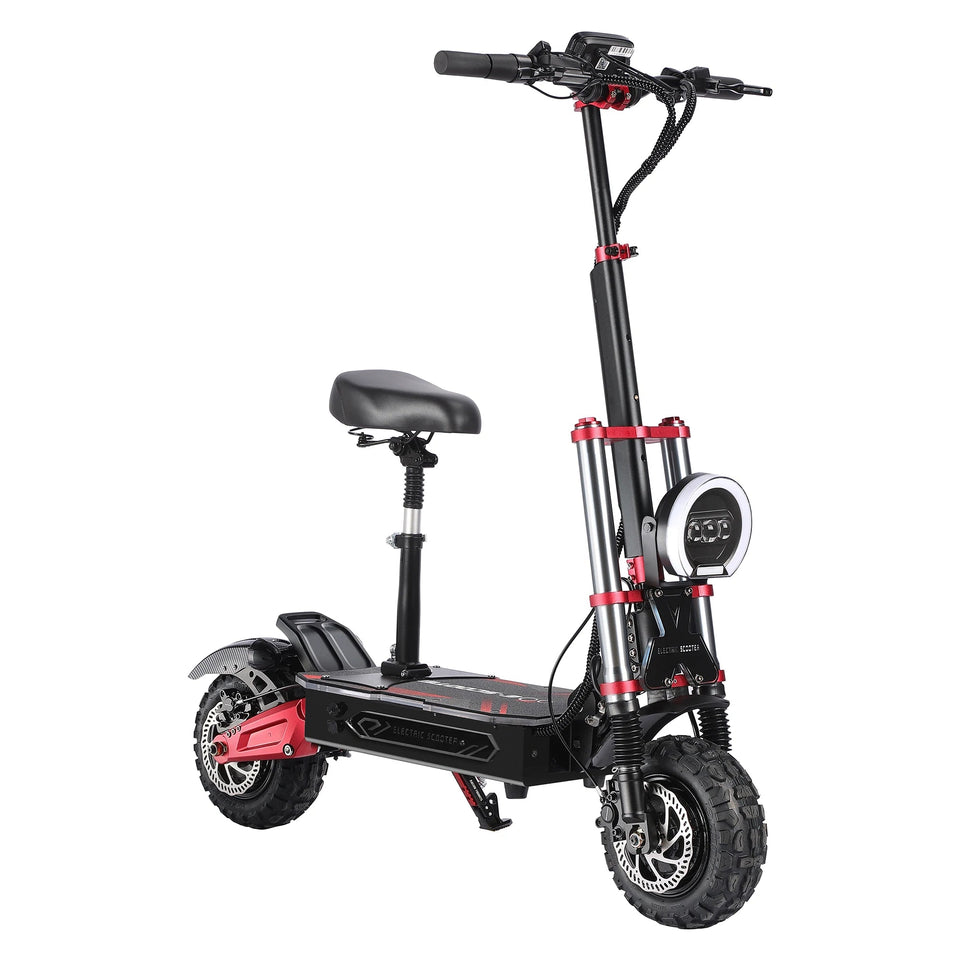 Boyueda S5-11 Electric Scooter 6000W Travel Motor 60V38AH Battery NDavid Safety App Control Electric Scooter Silent Tire Electri AXSSIBLZ
