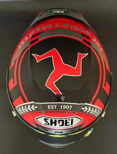 Motorcycle helme Full Face shoei X14 isle of man TT X-Sprit 3 RED  Motocross Racing Motobike Riding Helmet Casco De Motocicleta AXSSIBLZ