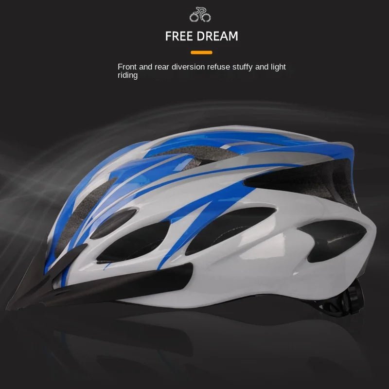 New Cycling Helmet Comfort Lining Lightweight Hollow Men Women Adjustable Riding Safety head protection bike bicycle MTB helmet AXSSIBLZ