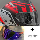 Motorcycle helme Full Face shoei X14 isle of man TT X-Sprit 3 RED  Motocross Racing Motobike Riding Helmet Casco De Motocicleta AXSSIBLZ
