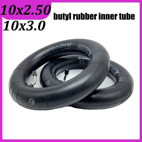 10 Inch 10x2.50/3.0 Inner Tube Tyre for Electric Scooter 10X2.50 10X3.0 255x80 80/65-6 High-quality Butyl Rubber Inner Tube AXSSIBLZ