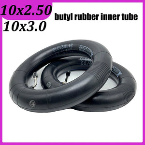 10 Inch 10x2.50/3.0 Inner Tube Tyre for Electric Scooter 10X2.50 10X3.0 255x80 80/65-6 High-quality Butyl Rubber Inner Tube AXSSIBLZ