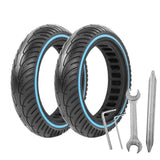 8.5 Inch Honeycomb Soild Tires for Xiaomi M365 1S Pro Electric Scooter Updated Wear-resistant Explosion-proof Damping Tires AXSSIBLZ