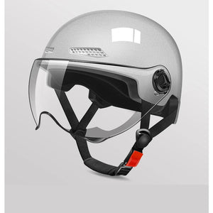Helmet For Electric Motorcycle Man Woman Helmet Sun Protection Anti-UV Lightweight Half Helmet 4 Layers Of Protection Moto Casco AXSSIBLZ