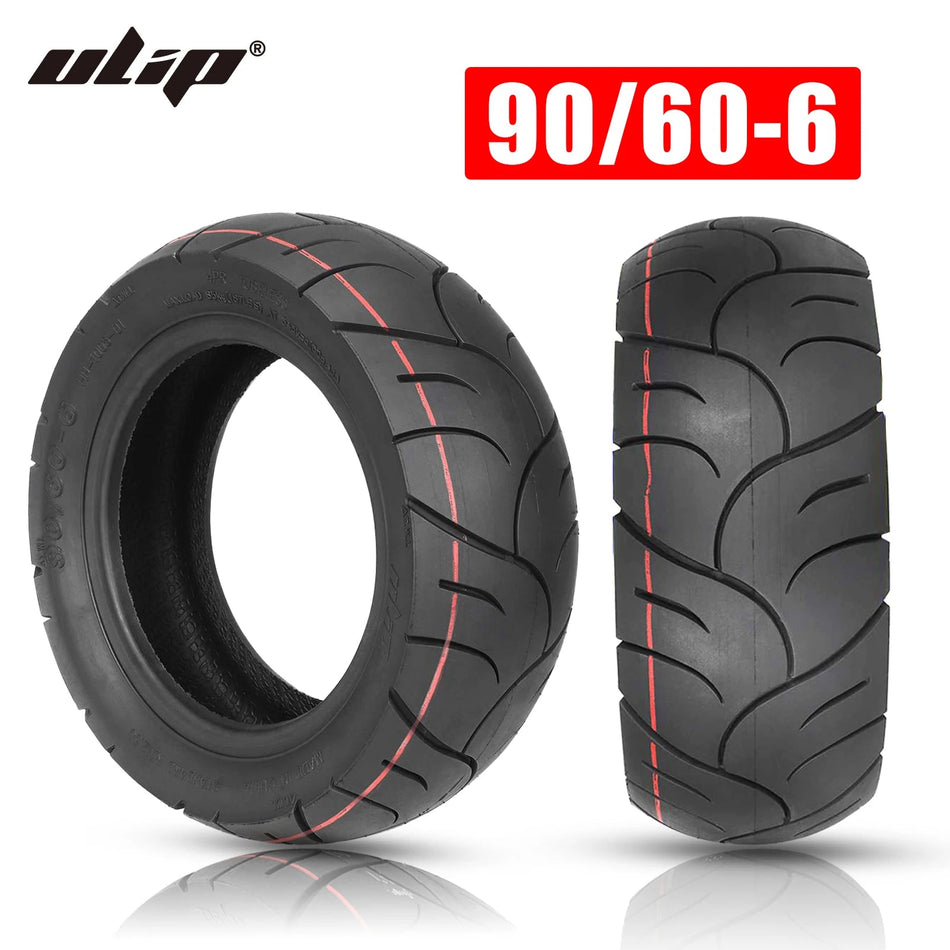 ULIP 11 Inch 90/60-6 Road Tubeless Tire For Electric Scooter City Road Vacuum Tire Widened Wear-resistant Non-slip Tyre Parts AXSSIBLZ
