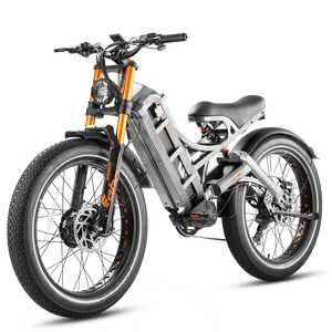 Romeo Pro 2 Xtreme 3000W Dual Motor Fat Tire Ebike – Luxury Off-Road Performance AXSSIBLZ