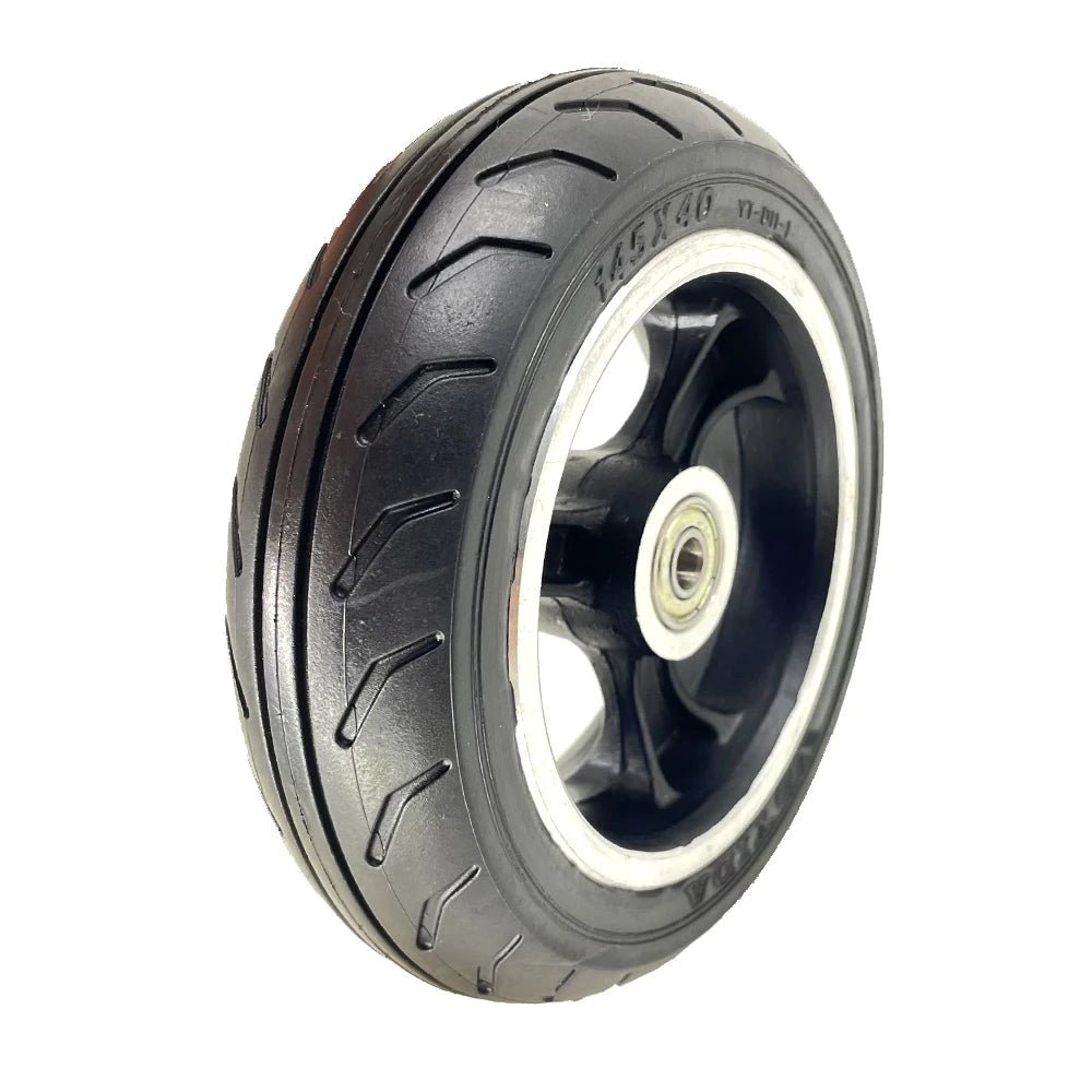 145x40 Wheel Solid Tire and Aluminum Alloy Rim for Foldable Carbon Fiber Electric Scooter 5.5-6 Inch Wheels Replacement Parts AXSSIBLZ
