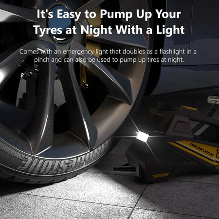 C3012 Ultimate Corded Portable 12V PowerPump 150PSI Electric Tire Inflator & Car Air Compressor AXSSIBLZ