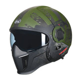 Motorcycle Helmet Full Face Open Face Helmet Modular Helmets Double Lens Quick Release Buckle Men Women CYRIL OP12A Cascos Moto AXSSIBLZ