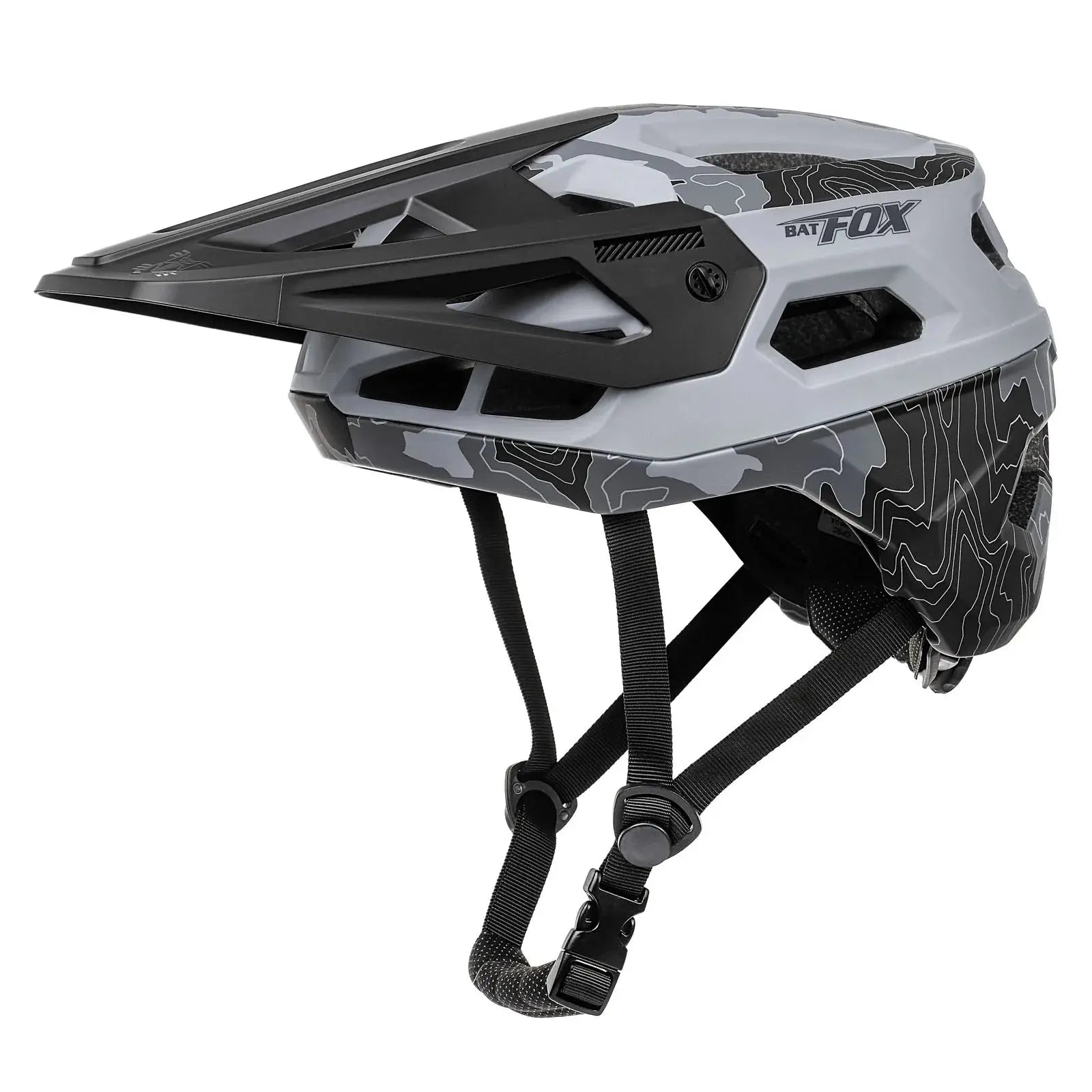 BATFOX MTB Integrally-Molded Ultralight Bicycle Helmet - AXSSIBLZ