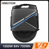 Newest INMOTION V9 Electric Unicycle 1000W Motor 84V 750Wh Battery 60mm Suspension With GPS Remote Locking LED Light EUC-Wheel AXSSIBLZ
