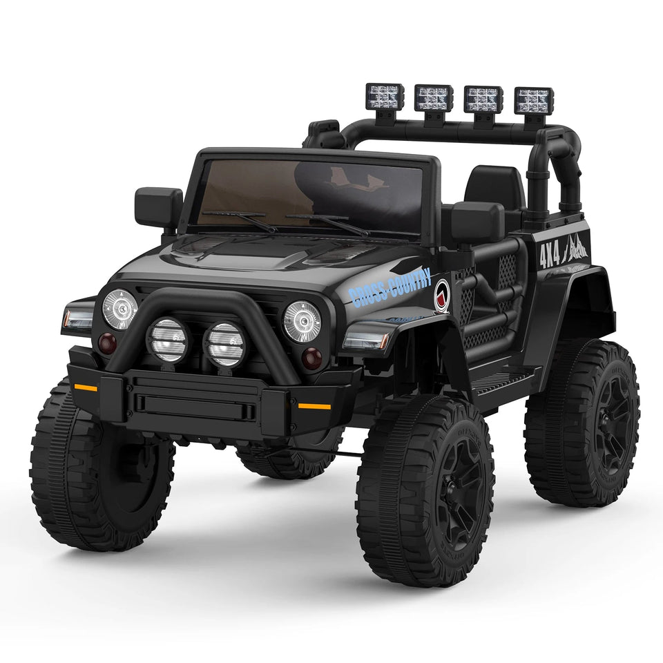 Electric Off-Road Kids Ride-On Car with Parent Remote Control - 4x4 Four-Wheel Drive AXSSIBLZ