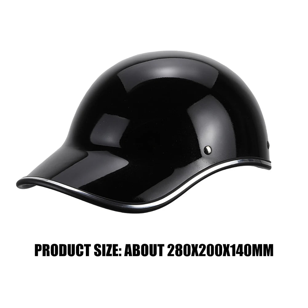 Extended Brim Baseball Hat Fashion Cycling Helmet Impact Resistance AXSSIBLZ