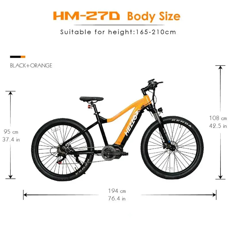 HEZZO HM-27D Electric Bike - AXSSIBLZ