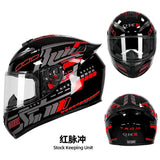 DOT Men and women motorcycle helmets are safe in winter Four Seasons Knights can be equipped with Bluetooth motorcycle helmets AXSSIBLZ
