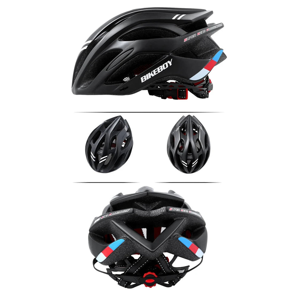 MTB Bike Helmet for Men Women Sport Cycling Helmet Adjustable Mountain Road Bicycle Soft Pad Head Protection Safety Hat AXSSIBLZ