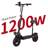 E-Scooter J11MAX Foldable Waterproof Adult Electric Scooter 11 "off-road tires 48V 1200W 18Ah Configuration Smart AXSSIBLZ