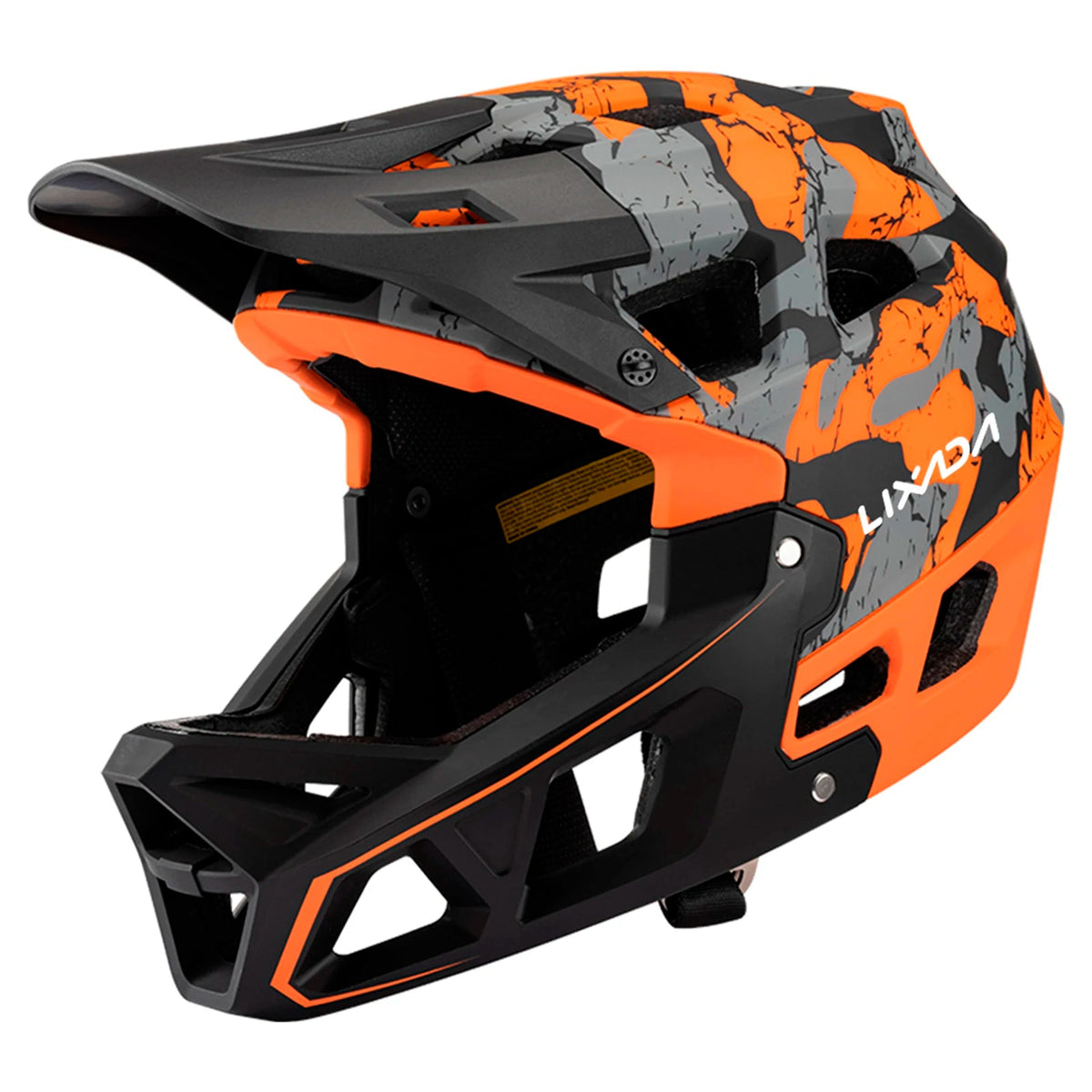 Full Face Mountain Bike Helmet Adult Racing Downhill MTB Helmet for Mountain Bike AXSSIBLZ