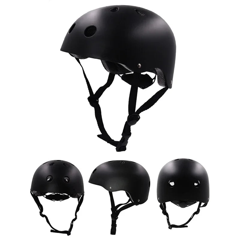 Adult Children's Skateboard Helmets Outdoor Sports Skiing Cycling Roller Skating Helmets Rock Climbing Safety Protection Helmets AXSSIBLZ
