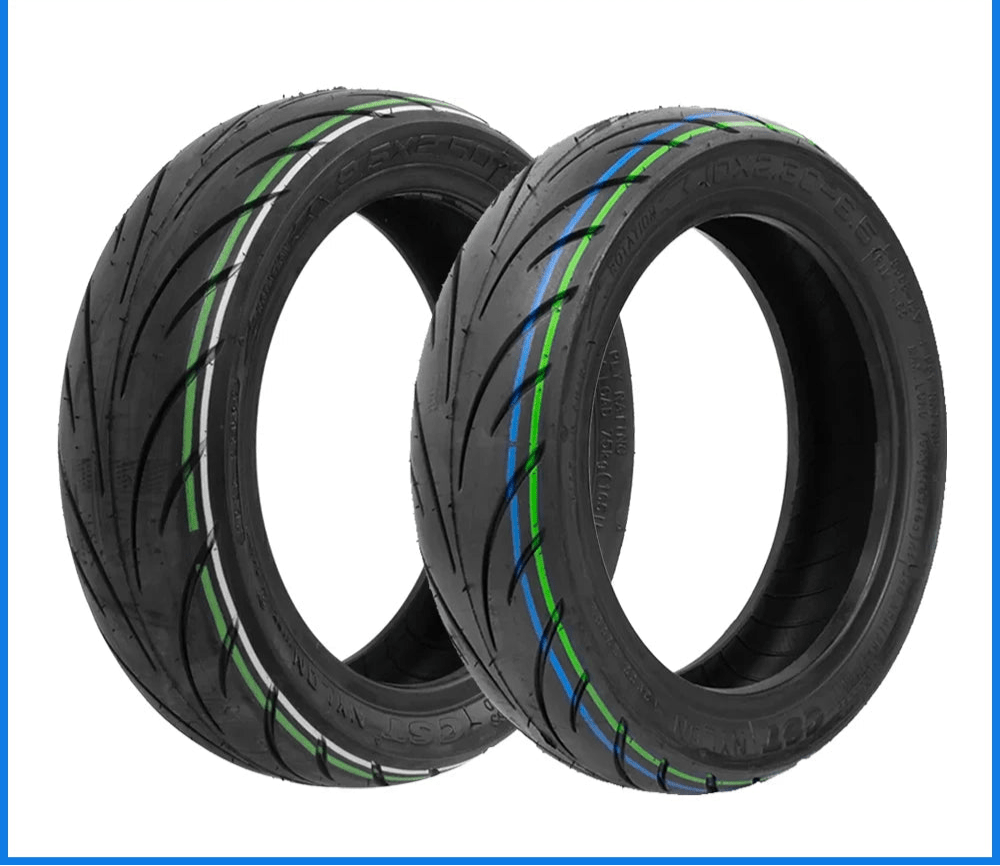 10 Inch Tire 9.5inch for NIU KQi3 Electric Scooter KQi2 PRO Kickscooter Tubeless Tire CST 10x2.30-6.5/9.5x2.50 Vacuum Tyre Parts AXSSIBLZ