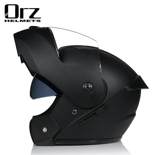 Casco capacetes double dual lens helmet motorcycle helmet full face helmets downhill racing helmets motorfiets helm AXSSIBLZ