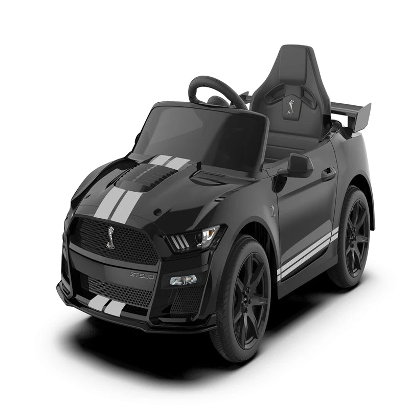 Ride On Kids Car With Remote Controls 12V Battery Powered Electric Ride on Car Truck Sigle Seat Bluetooth Music LED Lights AXSSIBLZ